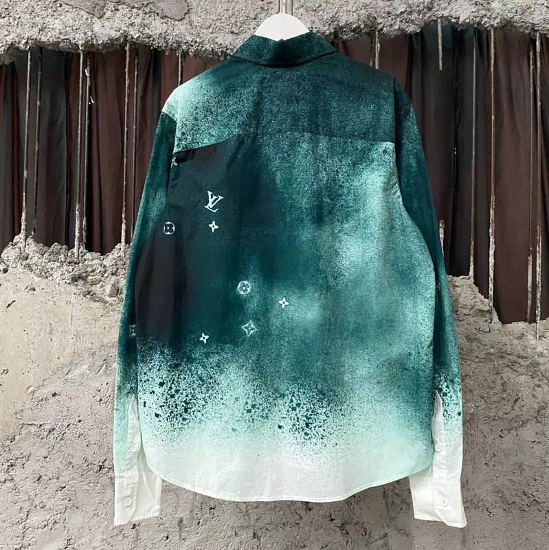 Louis Vuitton Louis Vuitton Colorful Cotton Long Sleeve Shirt 0089 Size XS / US 0-2 / IT 36-38 - 2 Thumbnail