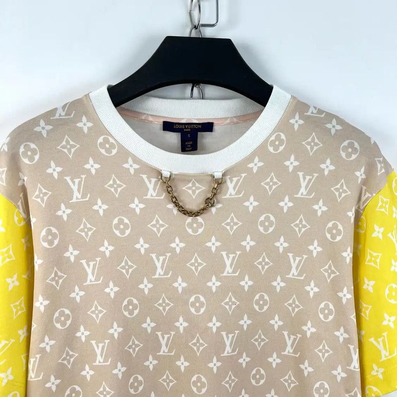 Louis Vuitton Louis Vuitton Colorful Cotton Short Sleeve T-Shirt 0089 Size S / US 4 / IT 40 - 3 Thumbnail