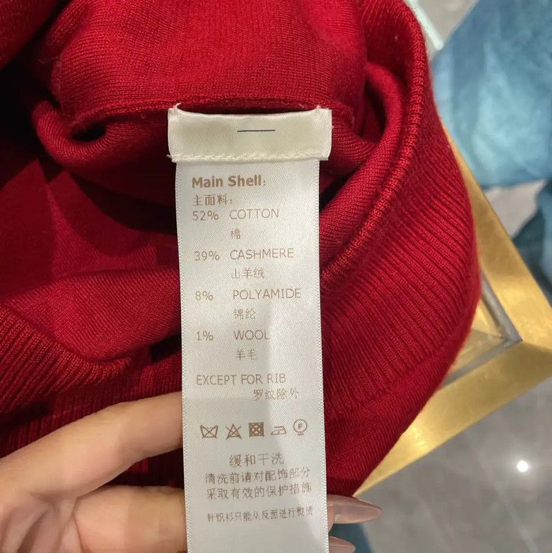 Louis Vuitton Louis Vuitton Red Cotton Jacket for Women 0089 Size M / US 6-8 / IT 42-44 - 4 Thumbnail