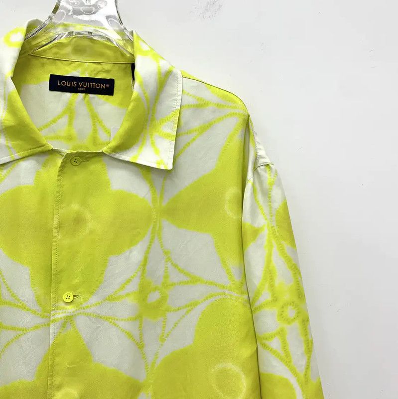 Louis Vuitton Louis Vuitton Color-Block Silk Shirt in XL 0089 Size XL / US 12-14 / IT 48-50 - 3 Thumbnail