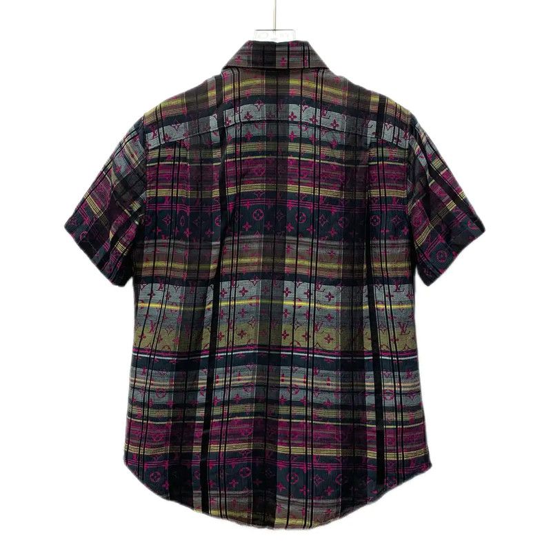 Louis Vuitton Louis Vuitton Colorblock Cotton Short Sleeve Shirt 0089 Size XS / US 0-2 / IT 36-38 - 2 Thumbnail