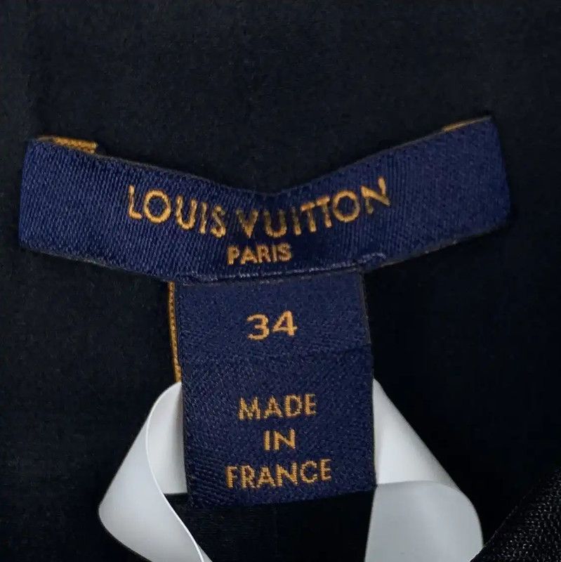 Louis Vuitton Louis Vuitton Color Block Wool Blend Dress 0089 Size XXS / US 00 / IT 34 - 7 Thumbnail
