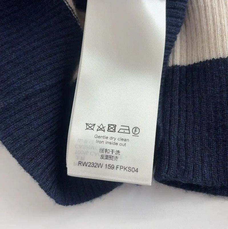 Louis Vuitton Louis Vuitton Striped Wool Women's Pullover Sweater 0089 Size S / US 4 / IT 40 - 4 Thumbnail