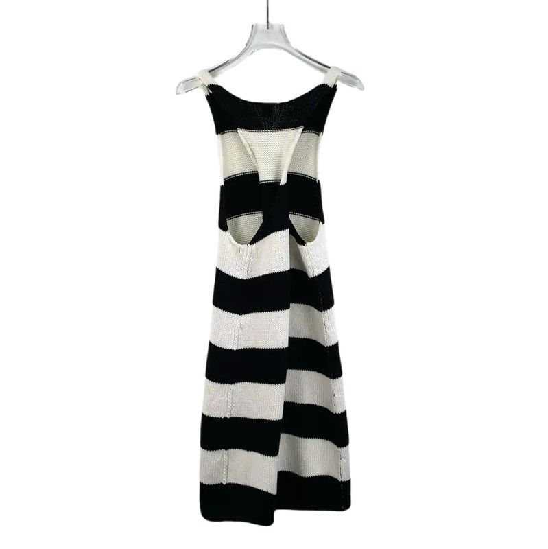 Louis Vuitton Louis Vuitton Women's Color-Block Cotton Dress 0089 Size M / US 6-8 / IT 42-44 - 2 Thumbnail