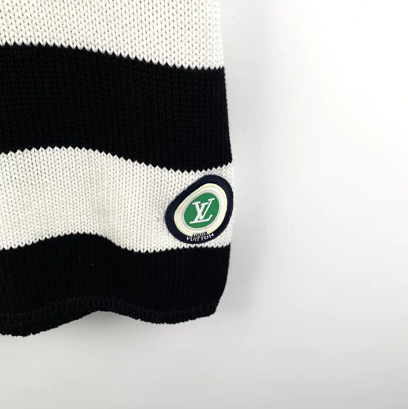 Louis Vuitton Louis Vuitton Women's Color-Block Cotton Dress 0089 Size M / US 6-8 / IT 42-44 - 4 Thumbnail