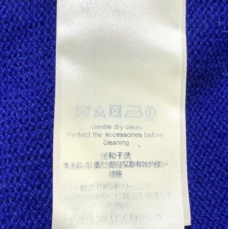 Louis Vuitton Louis Vuitton Blue Cashmere Sweater for Women 0089 Size M / US 6-8 / IT 42-44 - 9 Thumbnail