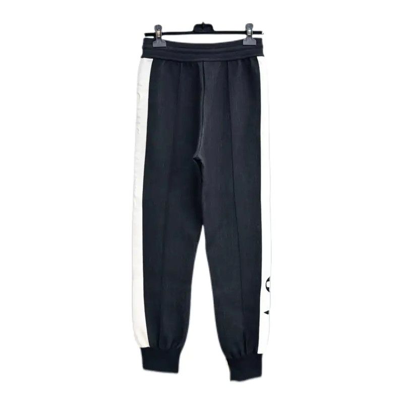 Louis Vuitton Louis Vuitton Black Casual Pants for Women 0089 Size 27" / US 4 / IT 40 - 2 Thumbnail