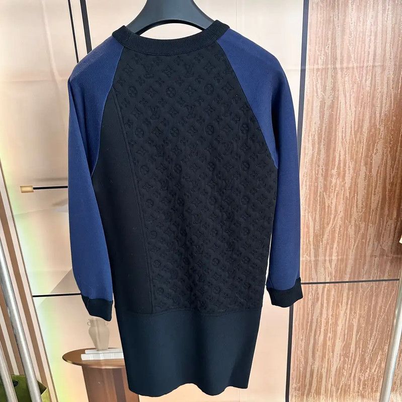 Louis Vuitton Louis Vuitton Black Cotton Women's Sweatshirt Size S 0089 Size S / US 4 / IT 40 - 2 Thumbnail