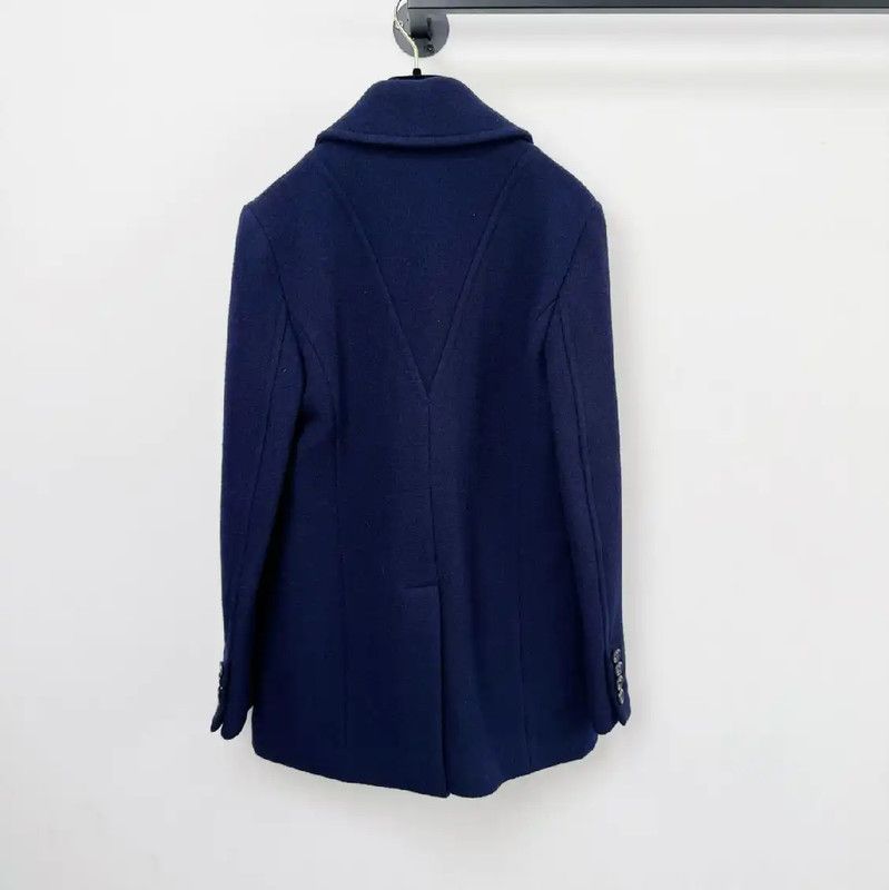 Louis Vuitton Louis Vuitton Women's Blue Coat Size S 0089 Size S / US 4 / IT 40 - 2 Thumbnail