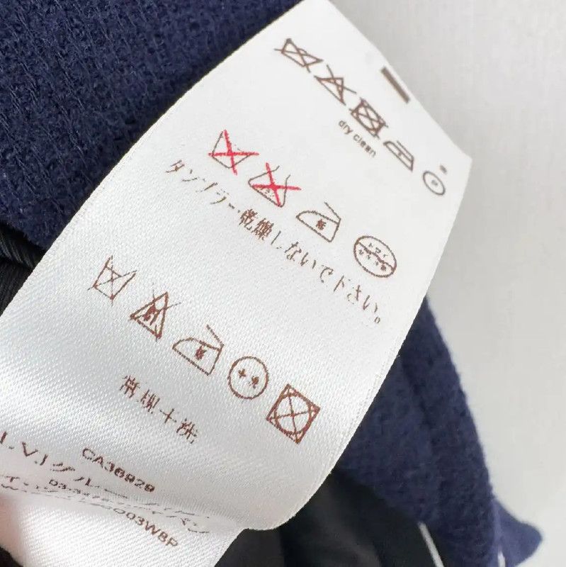 Louis Vuitton Louis Vuitton Women's Blue Coat Size S 0089 Size S / US 4 / IT 40 - 3 Thumbnail