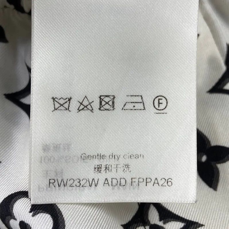 Louis Vuitton Louis Vuitton White Silk Women's Shorts 0089 Size 23" - 6 Thumbnail