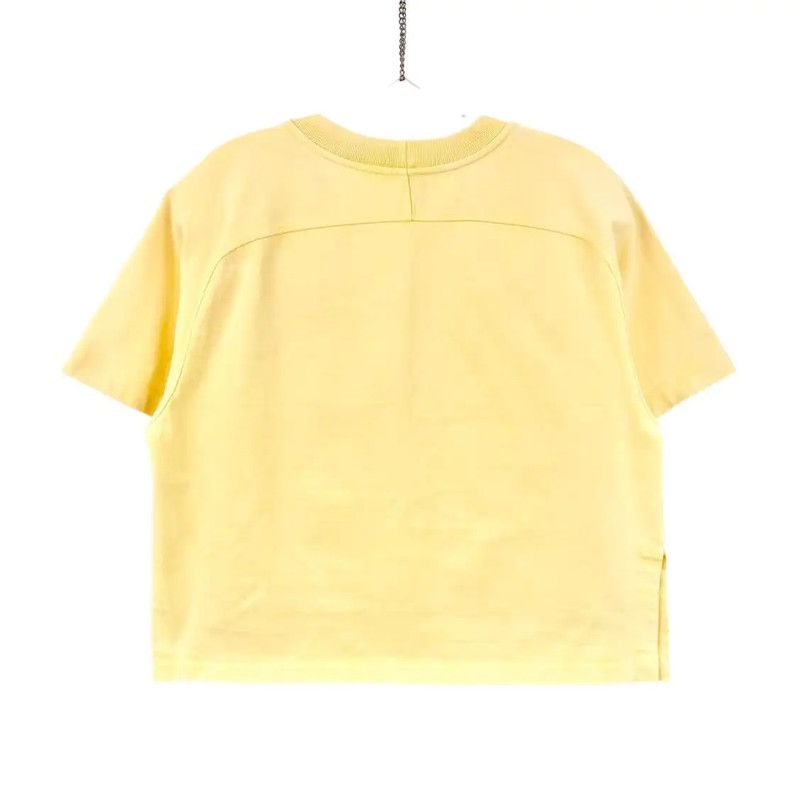 Louis Vuitton Louis Vuitton Bright Yellow Cotton Women's T-Shirt 0089 Size XS / US 0-2 / IT 36-38 - 2 Thumbnail