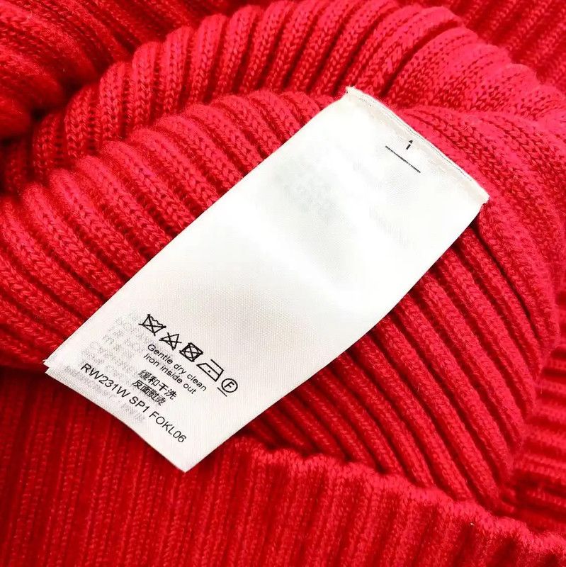 Louis Vuitton Louis Vuitton Red Cashmere Knit Sweater 0089 Size S / US 4 / IT 40 - 4 Thumbnail