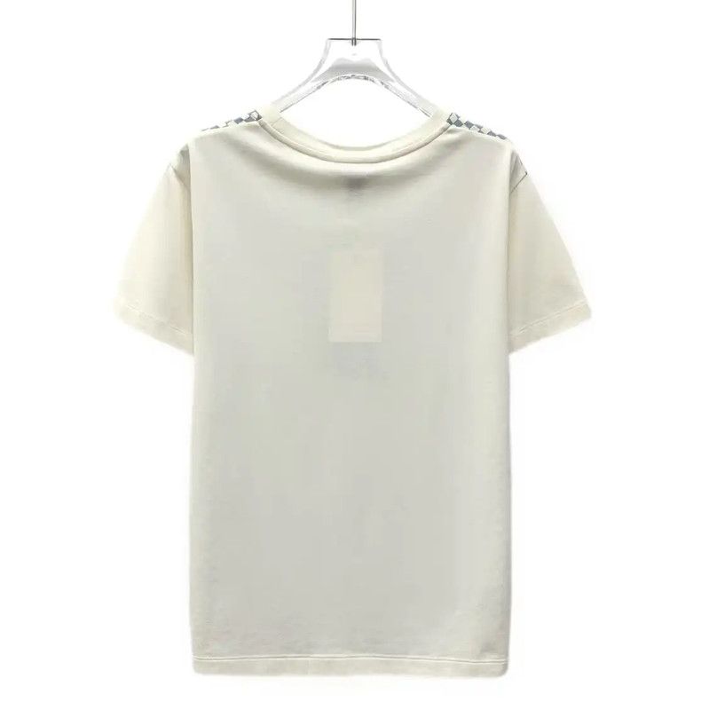 Louis Vuitton Louis Vuitton Color Block Cotton T-Shirt for Women 0089 Size M / US 6-8 / IT 42-44 - 2 Thumbnail
