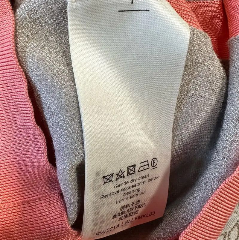 Louis Vuitton Louis Vuitton XXS Grey Wool Women's Sweater 0089 Size XXS / US 00 / IT 34 - 5 Thumbnail