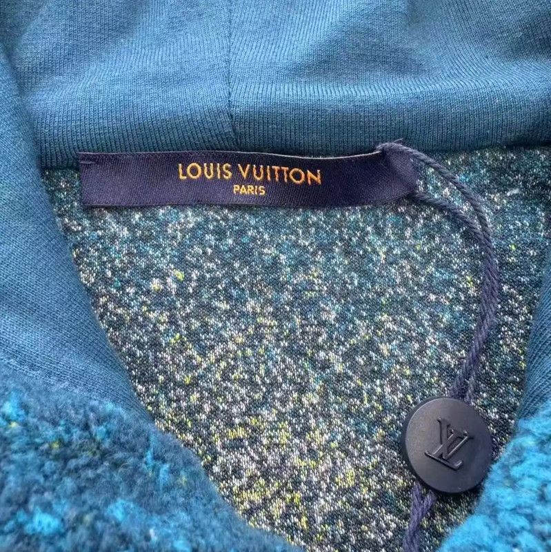Louis Vuitton Cotton Blue Jacket for Women 0089