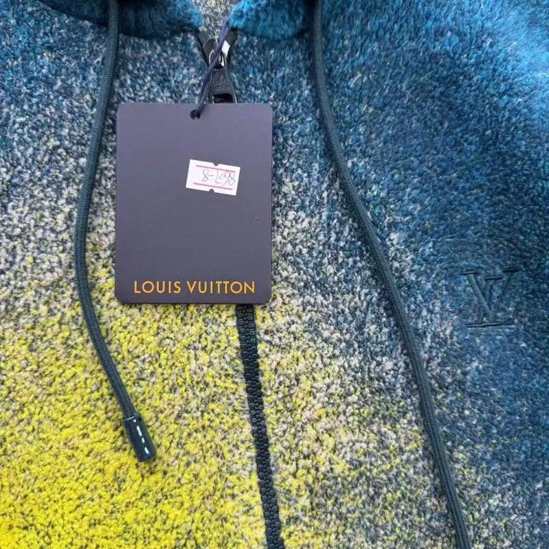Louis Vuitton Cotton Blue Jacket for Women 0089