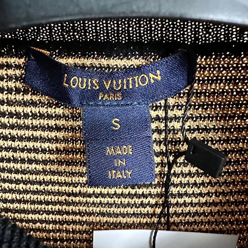 Louis Vuitton Louis Vuitton Black Wool Women's Dress Size S 0089 Size S / US 4 / IT 40 - 3 Thumbnail