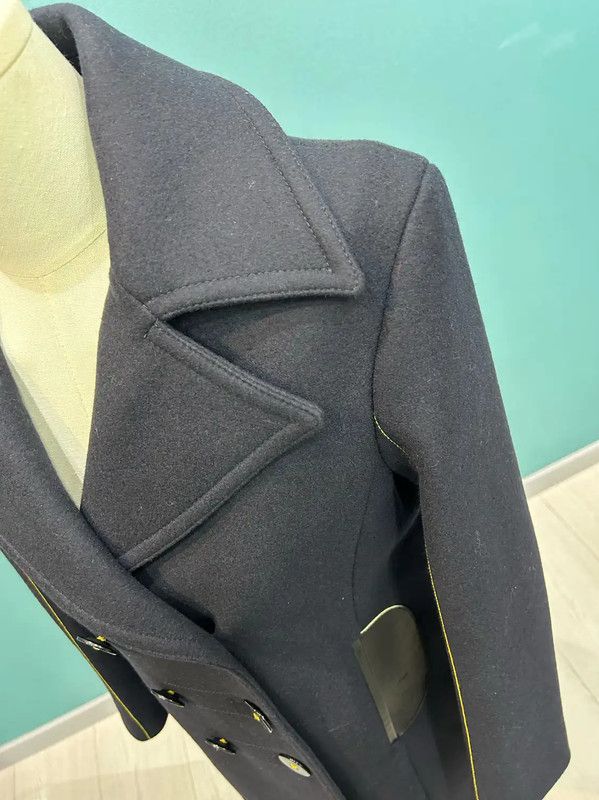 Louis Vuitton Louis Vuitton Double Breasted Wool Coat for Women 0089 Size S / US 4 / IT 40 - 3 Thumbnail