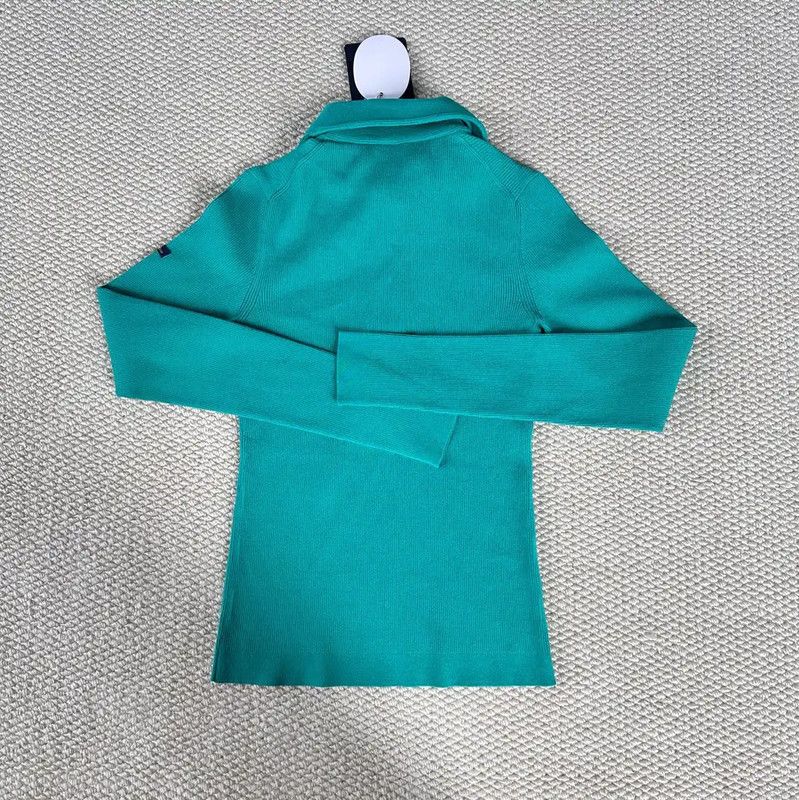 Louis Vuitton Louis Vuitton Green Cotton Women's T-Shirt 0089 Size S / US 4 / IT 40 - 2 Thumbnail