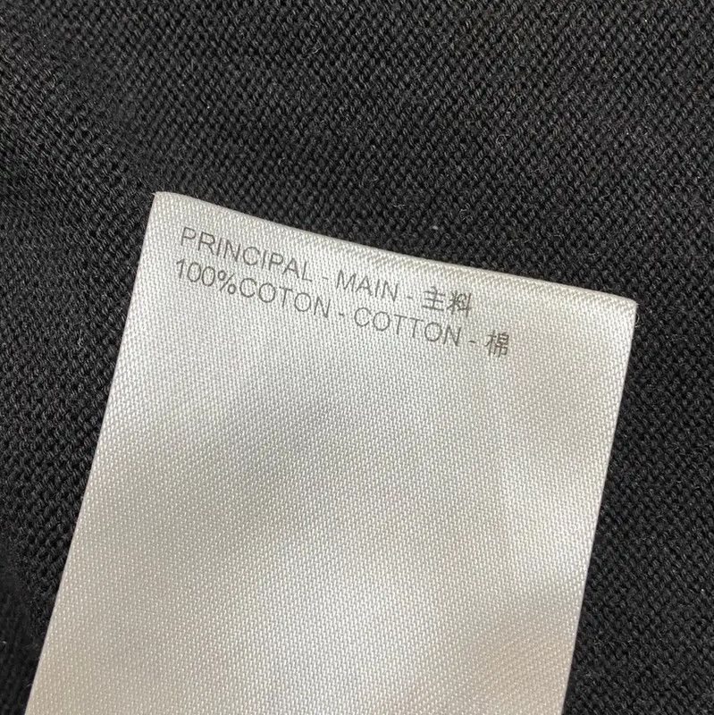Louis Vuitton Louis Vuitton Black Cotton Women's Knit Top 0089 Size XS / US 0-2 / IT 36-38 - 6 Thumbnail