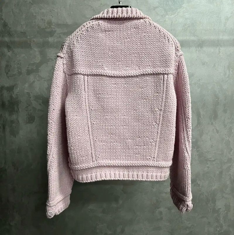 Louis Vuitton Louis Vuitton Pink Women's Cardigan 0089 Size S / US 4 / IT 40 - 4 Thumbnail