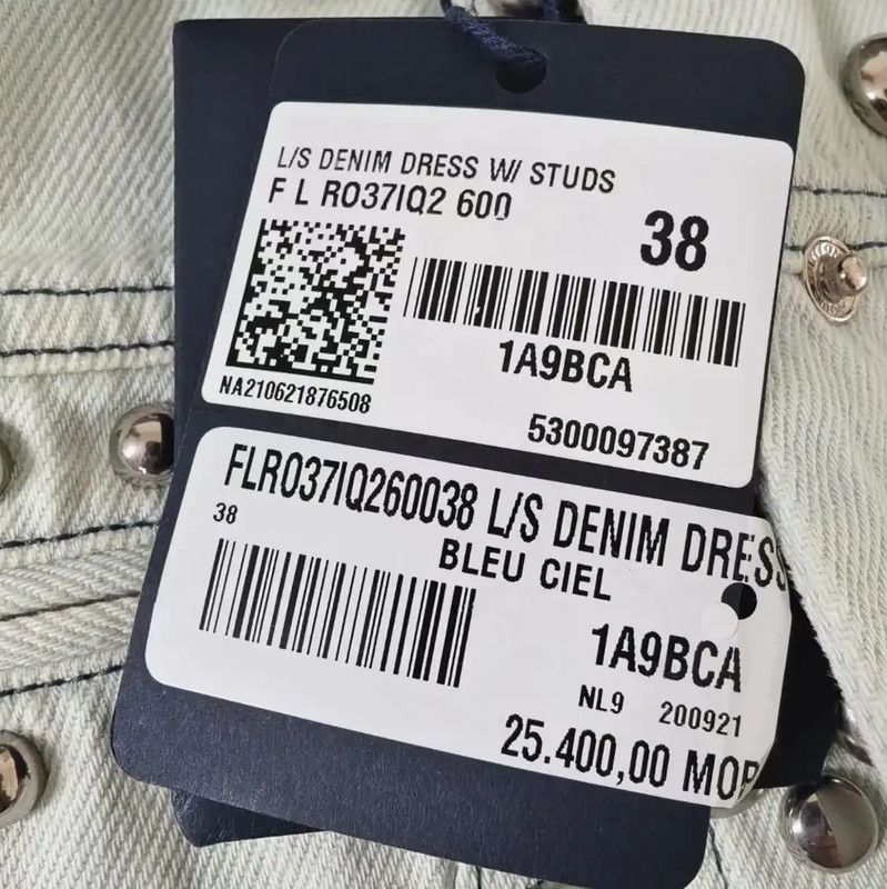 Louis Vuitton Louis Vuitton Blue Denim Shirt for Women 0089 Size S / US 4 / IT 40 - 5 Thumbnail