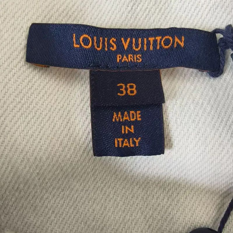 Louis Vuitton Louis Vuitton Blue Denim Shirt for Women 0089 Size S / US 4 / IT 40 - 3 Thumbnail