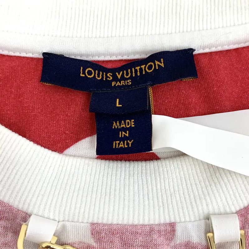 Louis Vuitton Louis Vuitton Color Block Cotton Women's T-Shirt 0089 Size L / US 10 / IT 46 - 5 Thumbnail