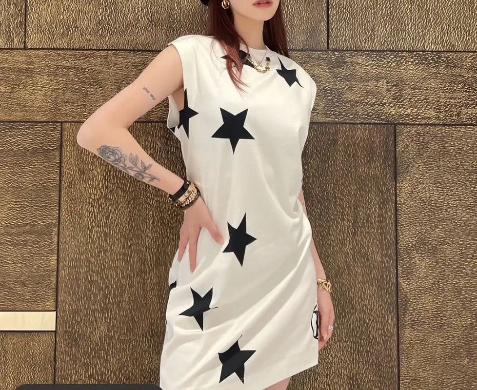 Louis Vuitton Louis Vuitton White Cotton Dress for Women 0089 Size S / US 4 / IT 40 - 9 Thumbnail