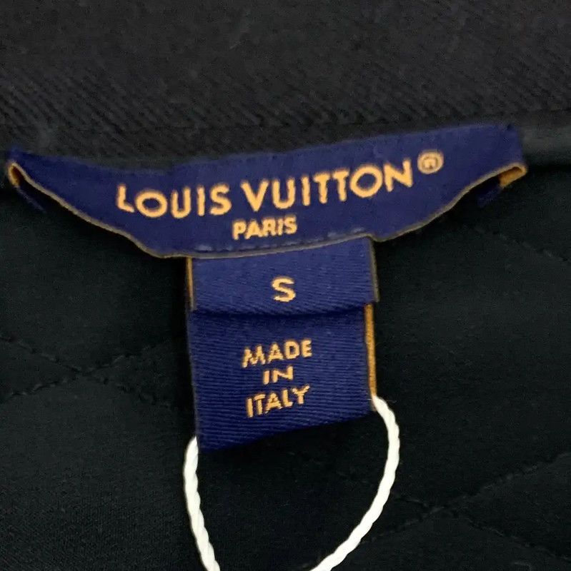 Louis Vuitton Louis Vuitton Black Cotton Women's Skirt 0089 Size 23" - 6 Thumbnail