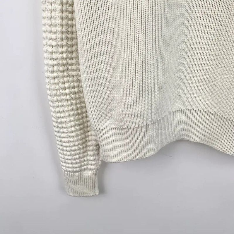 Louis Vuitton Louis Vuitton Women's Knitted Sweater in Off-White 0089 Size XS / US 0-2 / IT 36-38 - 4 Thumbnail