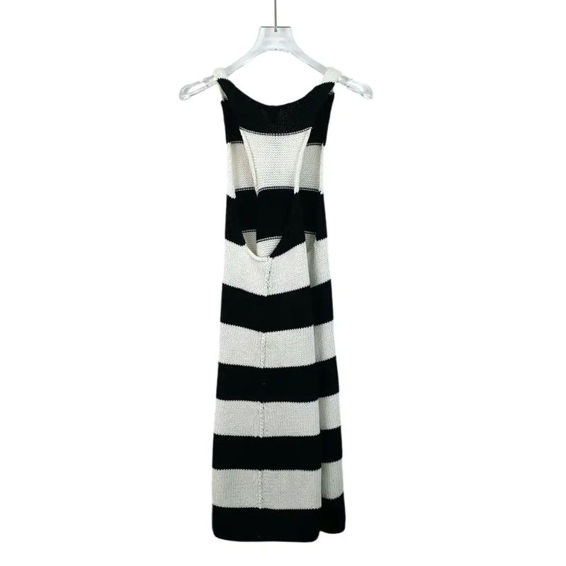 Louis Vuitton Louis Vuitton Striped Cotton Dress for Women 0089 Size M / US 6-8 / IT 42-44 - 2 Thumbnail