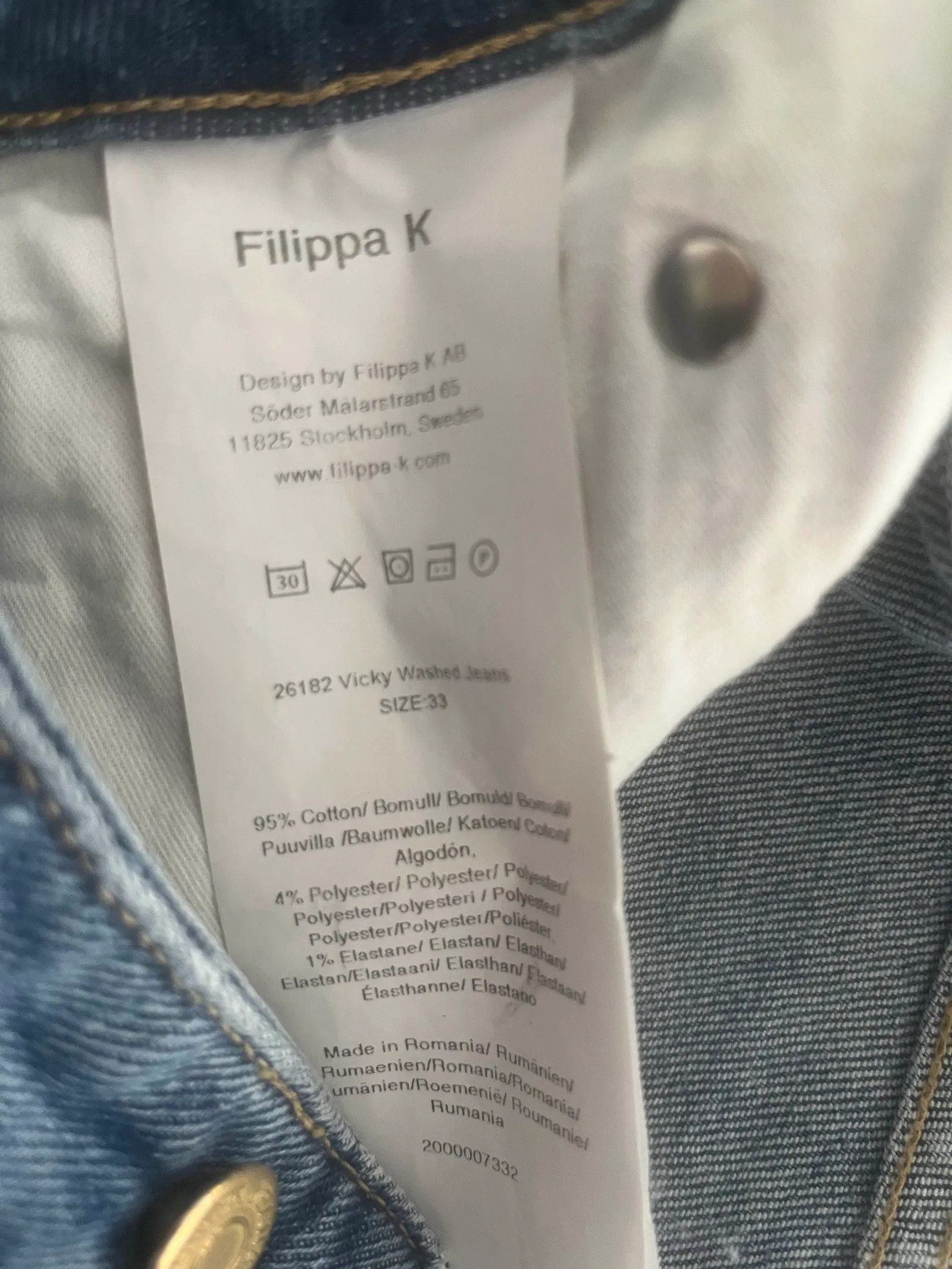 Filippa K Filippa K Vicky washed jeans Jeans Size 33" - 4 Thumbnail