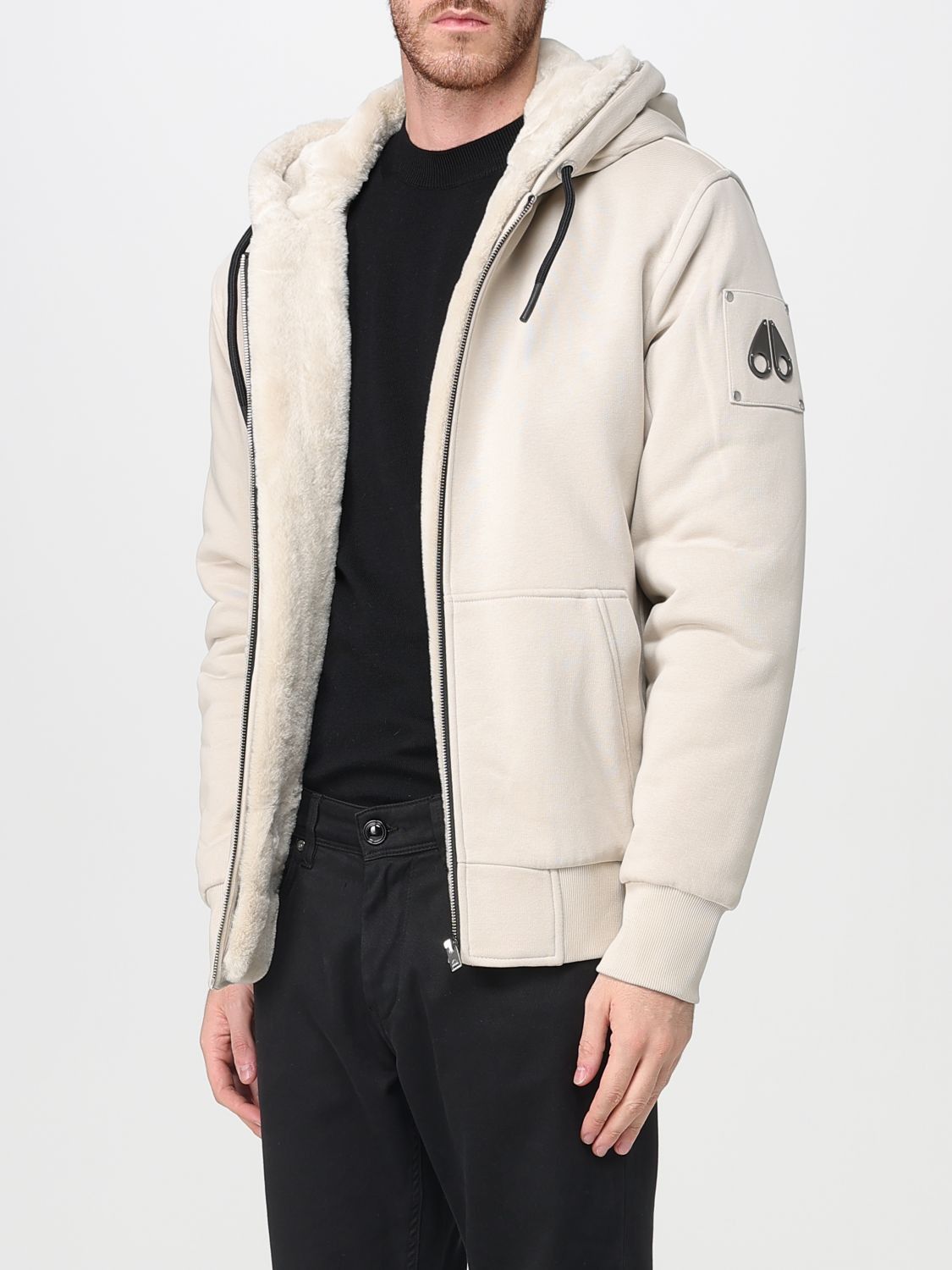 Moose Knuckles Moose Knuckles Sweatshirt Men Beige Size US S / EU 44-46 / 1 - 3 Thumbnail