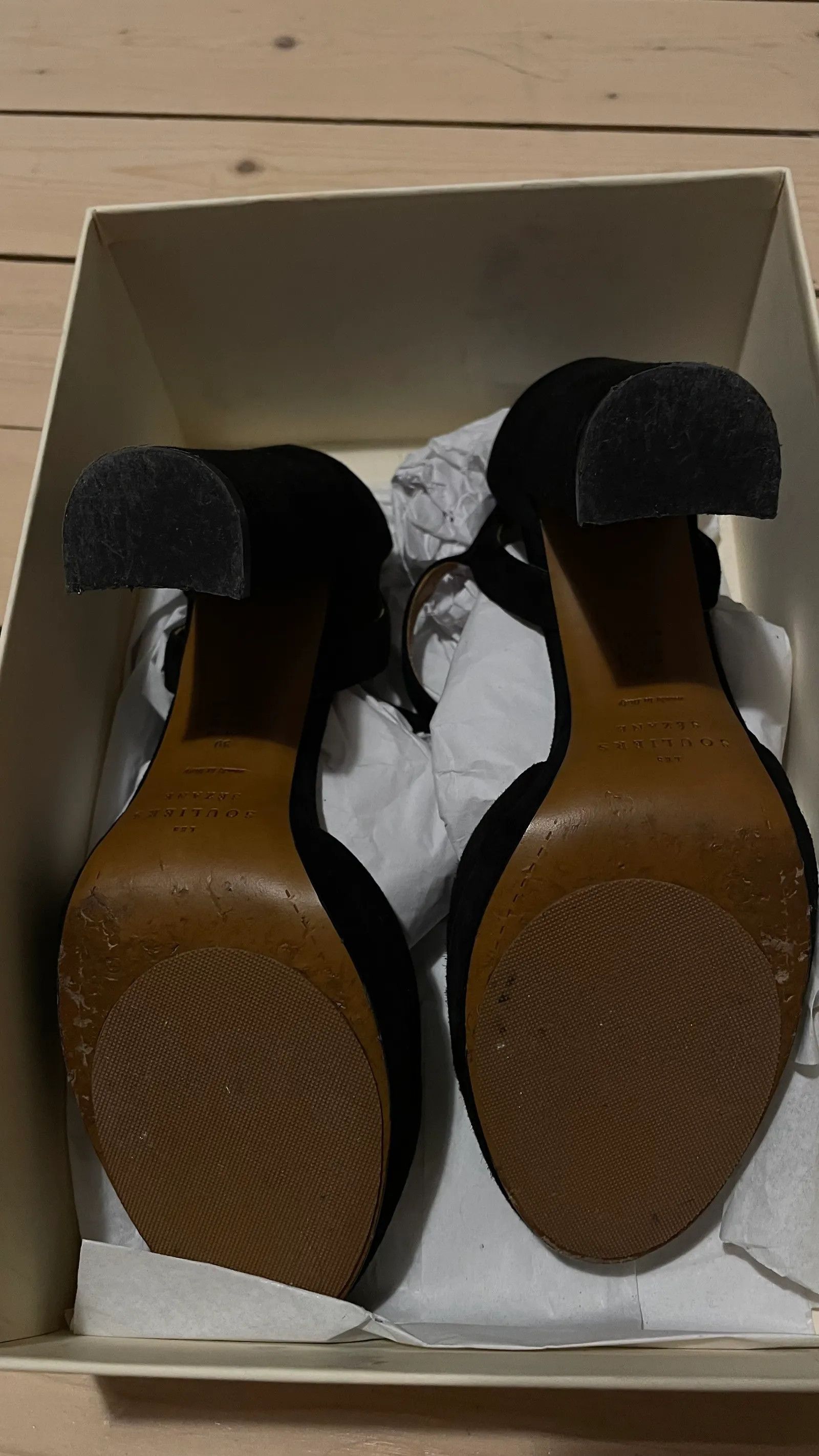 Sezane Sézane High Kate Mary Janes Heels Size US 9 / IT 39 - 5 Thumbnail