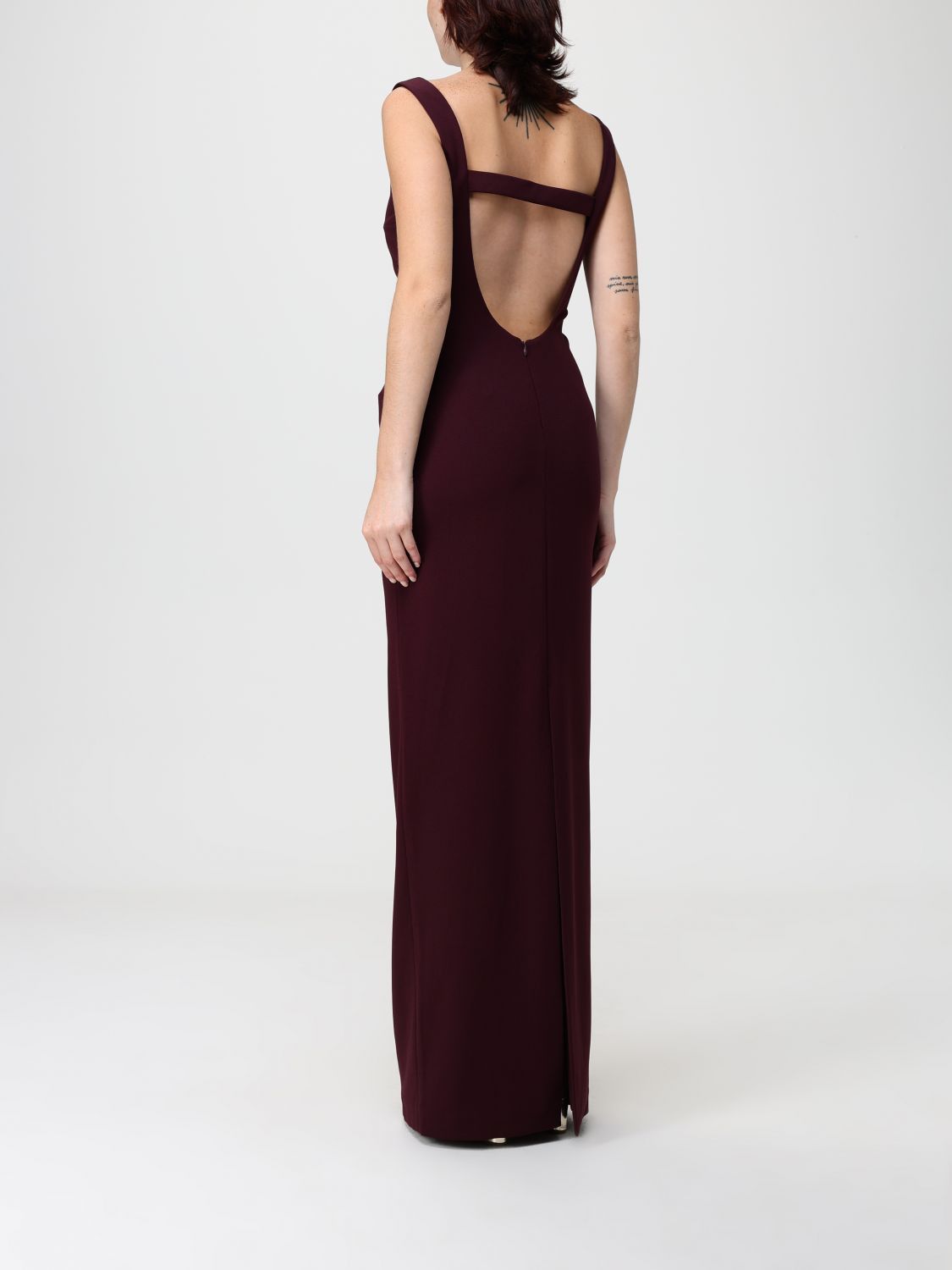 Solace London Solace London Dress Woman Burgundy Size M / US 6-8 / IT 42-44 - 2 Thumbnail