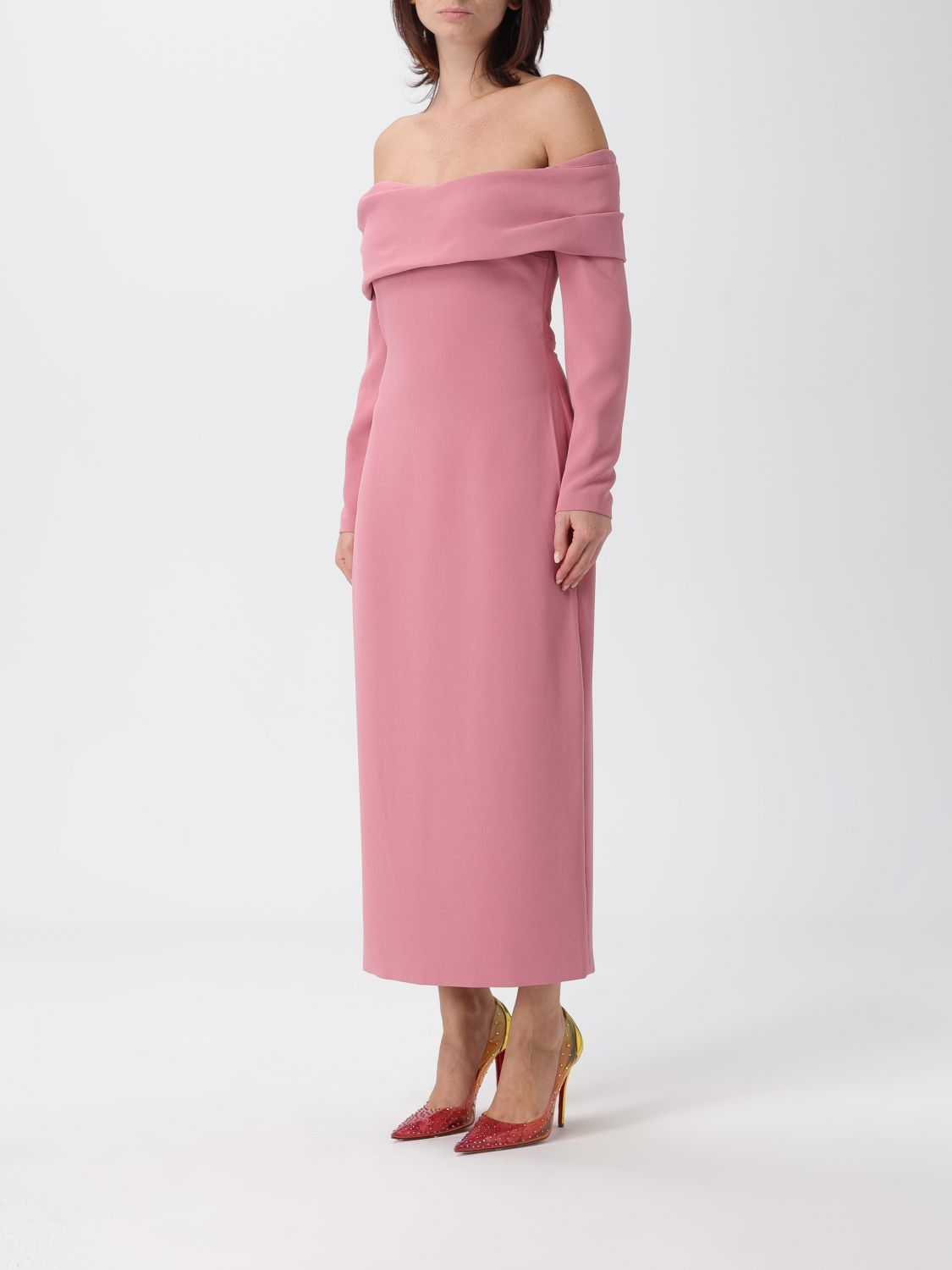 Solace London Solace London Dress Woman Pink Size M / US 6-8 / IT 42-44 - 3 Thumbnail