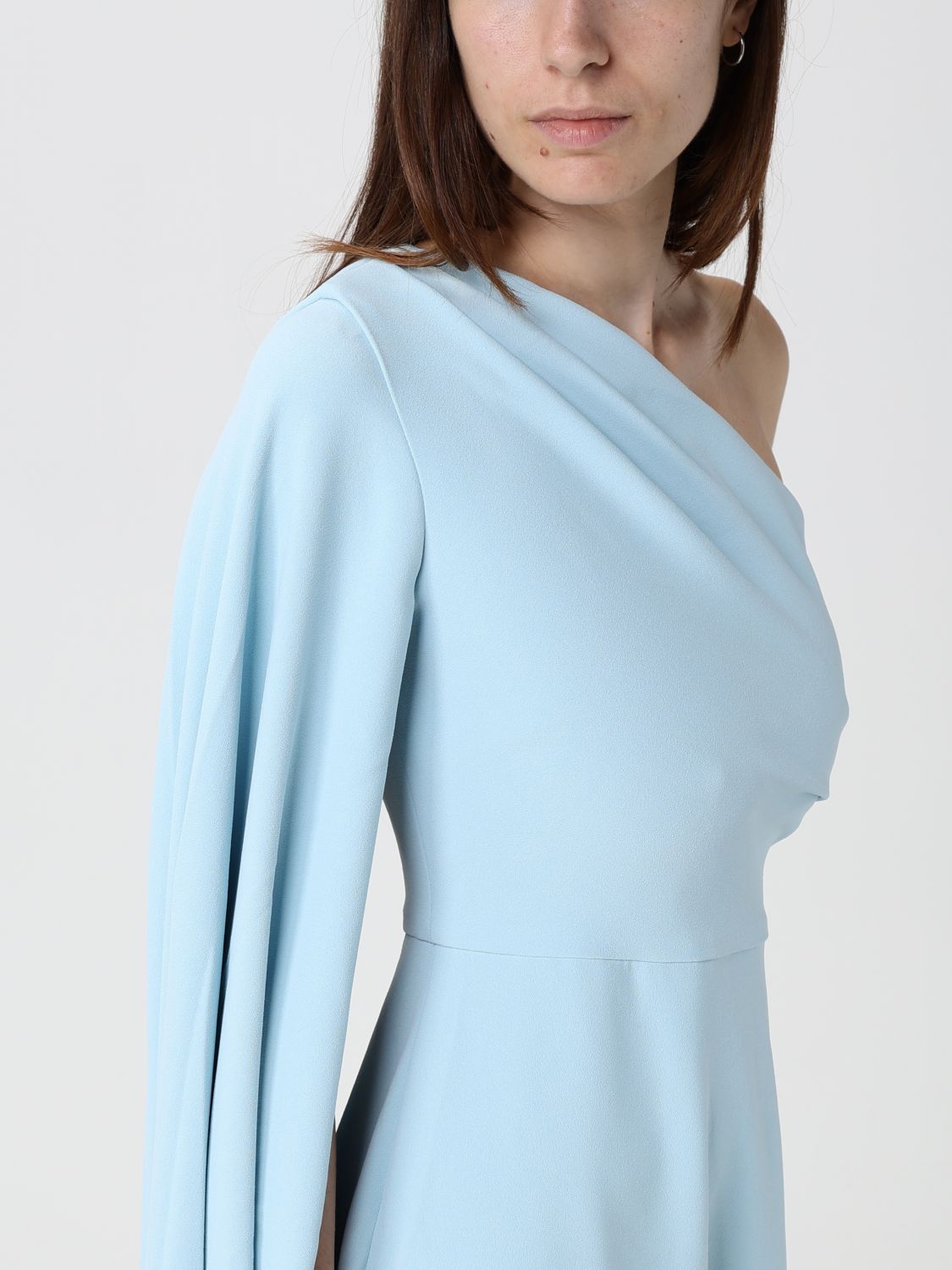 Solace London Solace London Dress Woman Gnawed Blue Size L / US 10 / IT 46 - 4 Thumbnail