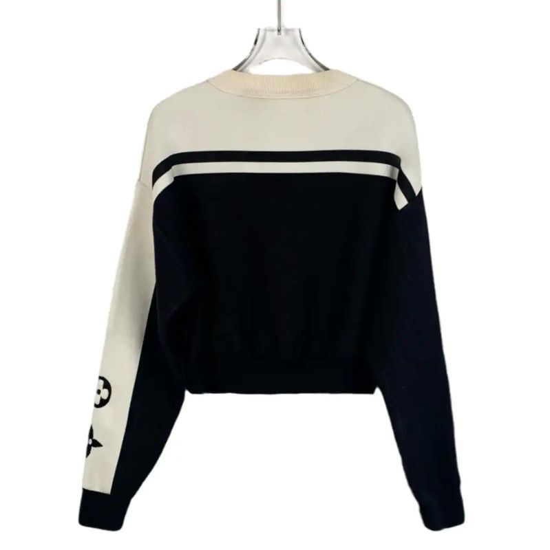 Louis Vuitton Louis Vuitton Color-Block Knit Sweater 0089 Size XS / US 0-2 / IT 36-38 - 2 Thumbnail
