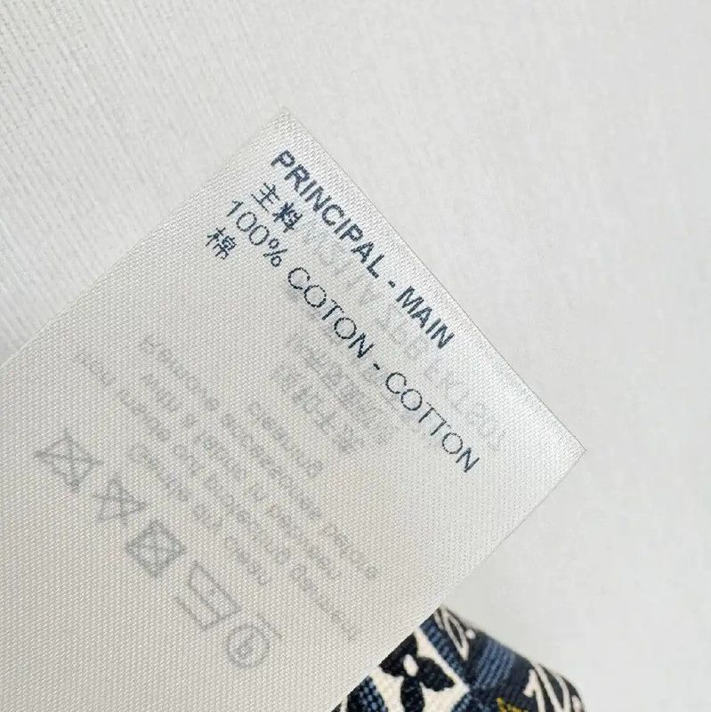 Louis Vuitton Louis Vuitton Blue Women's T-Shirt Size S 0089 Size S / US 4 / IT 40 - 4 Thumbnail