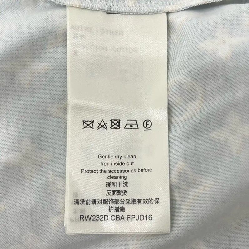 Louis Vuitton Louis Vuitton Sky Blue Women's Dress 0089 Size XS / US 0-2 / IT 36-38 - 6 Thumbnail