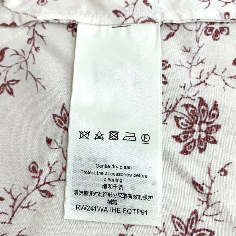 Louis Vuitton Louis Vuitton Beige Floral Cotton Shirt for Women 0089 Size ONE SIZE - 6 Thumbnail