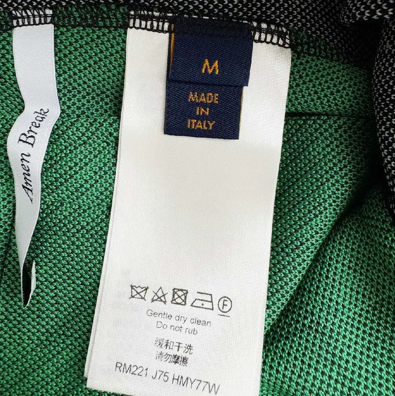 Louis Vuitton Louis Vuitton Color-Block Casual Pants for Women 0089 Size 23" - 3 Thumbnail