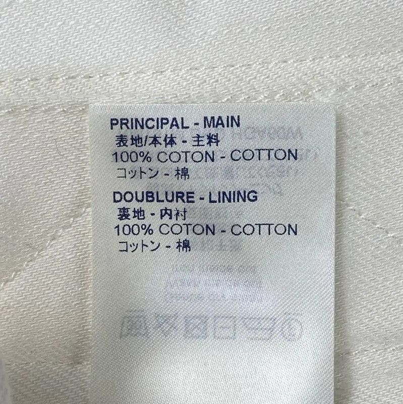 Louis Vuitton Louis Vuitton White Cotton Women's Jacket XL 0089 Size XL / US 12-14 / IT 48-50 - 6 Thumbnail