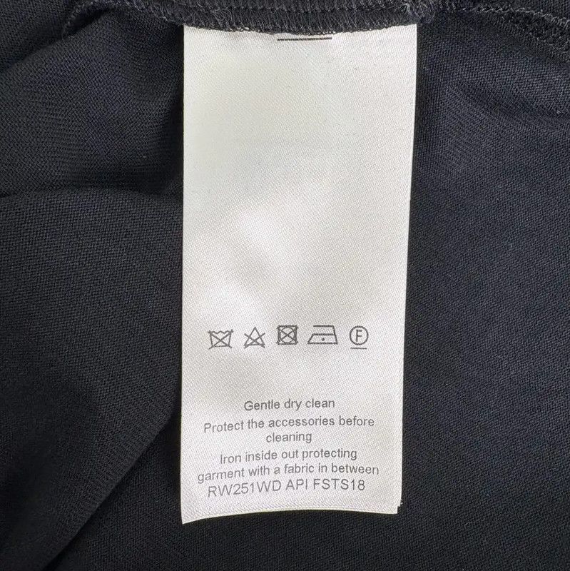 Louis Vuitton Louis Vuitton Black Cotton T-Shirt for Women 0089 Size L / US 10 / IT 46 - 4 Thumbnail