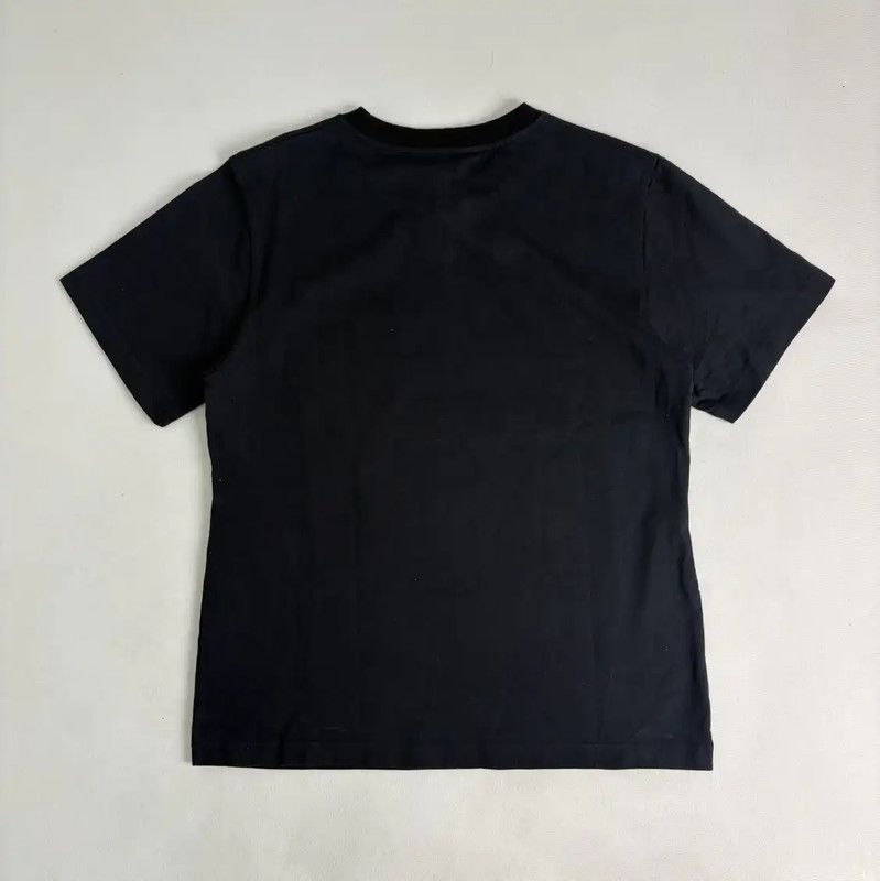 Louis Vuitton Louis Vuitton Black Cotton T-Shirt for Women 0089 Size L / US 10 / IT 46 - 2 Thumbnail