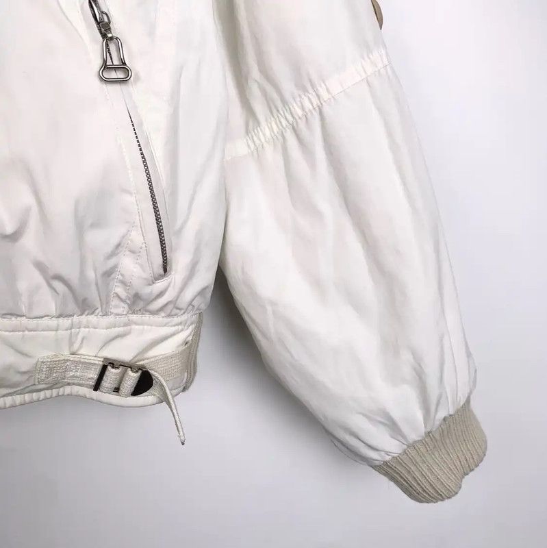 Louis Vuitton White Cotton Down Jacket for Women 0089