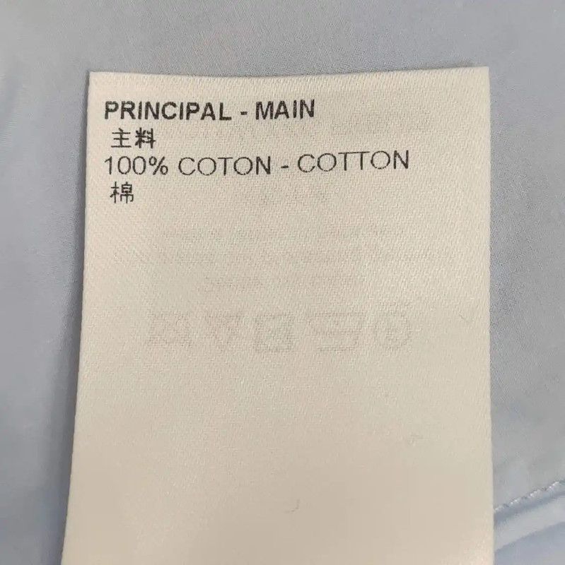 Louis Vuitton Louis Vuitton Light Blue Cotton Women's Shirt 0089 Size M / US 6-8 / IT 42-44 - 5 Thumbnail