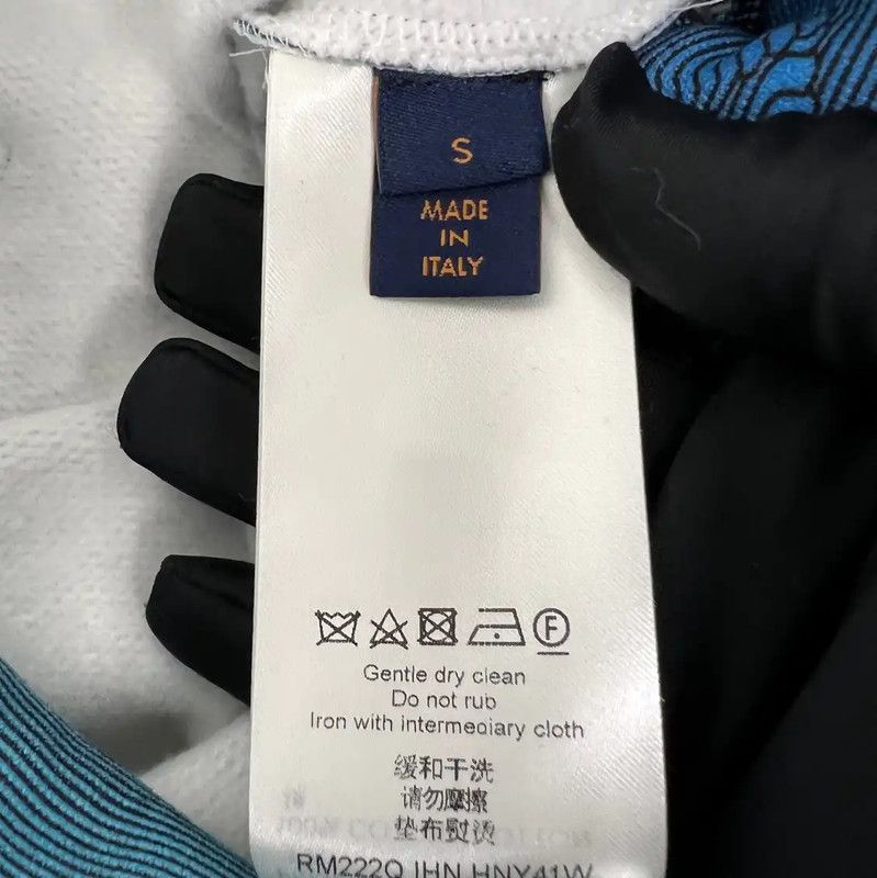Louis Vuitton Louis Vuitton Deep Blue Women's Hoodie Size S 0089 Size S / US 4 / IT 40 - 4 Thumbnail